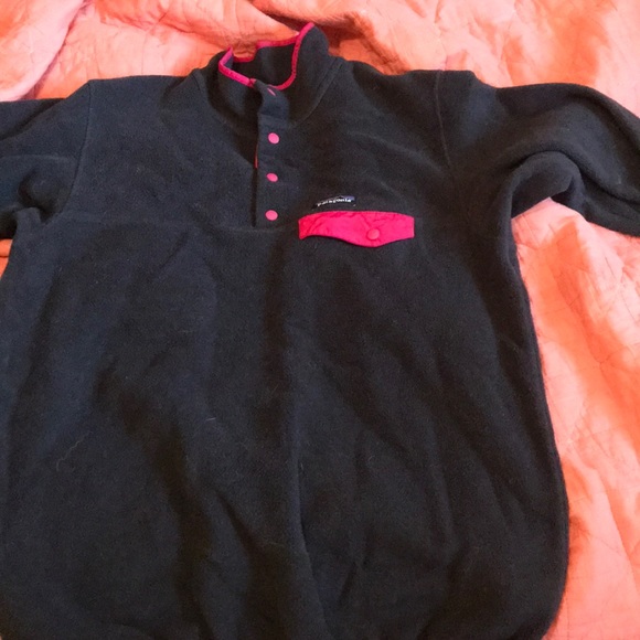 Patagonia Sweaters - Gray and pink Patagonia